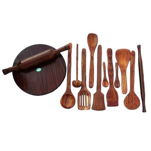 Saharanpur Wood Craft Wooden Kitchen Accessories Set By Shakir Rabbani