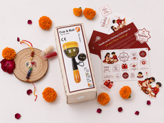 Cup & Ball Game Set- Kids Rakhi Combo 3