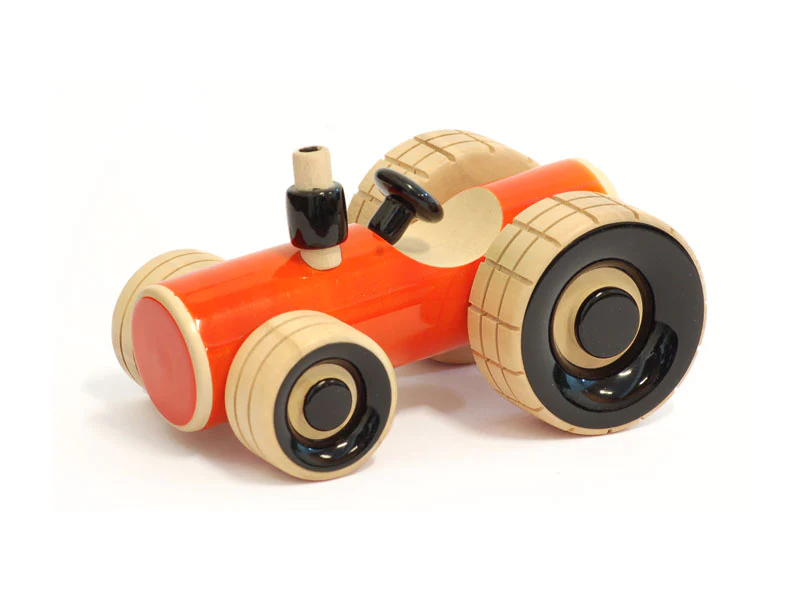 Wooden Tractor Rakhi Set - Kids Combo 1