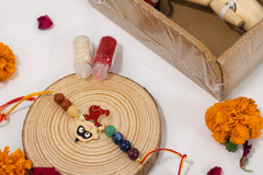 Spinning Top & Spindle Set- Kids Rakhi Combo 2