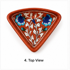 Red Triangle Tray