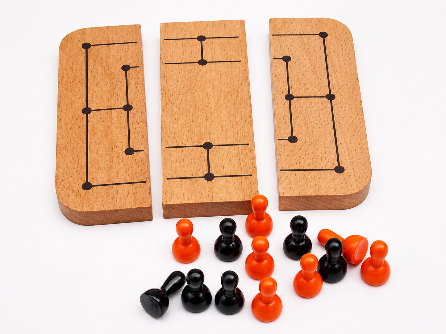 Six Men's Morris Board - Kids Rakhi Combo 6