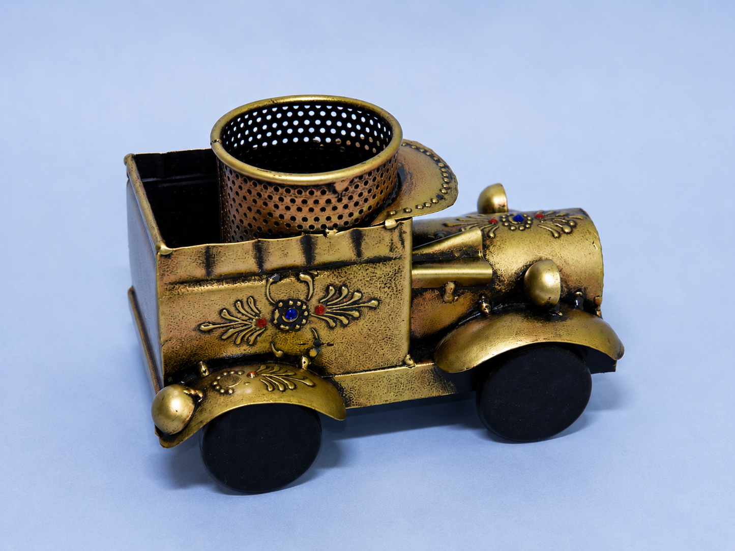 Vintage Jeep Pen Stand-Rakhi Gift for Brother Combo 6