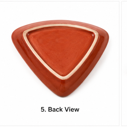 Red Triangle Tray
