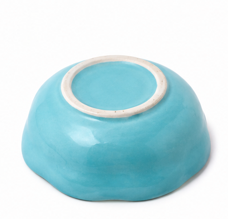 Light Blue Floral Plate