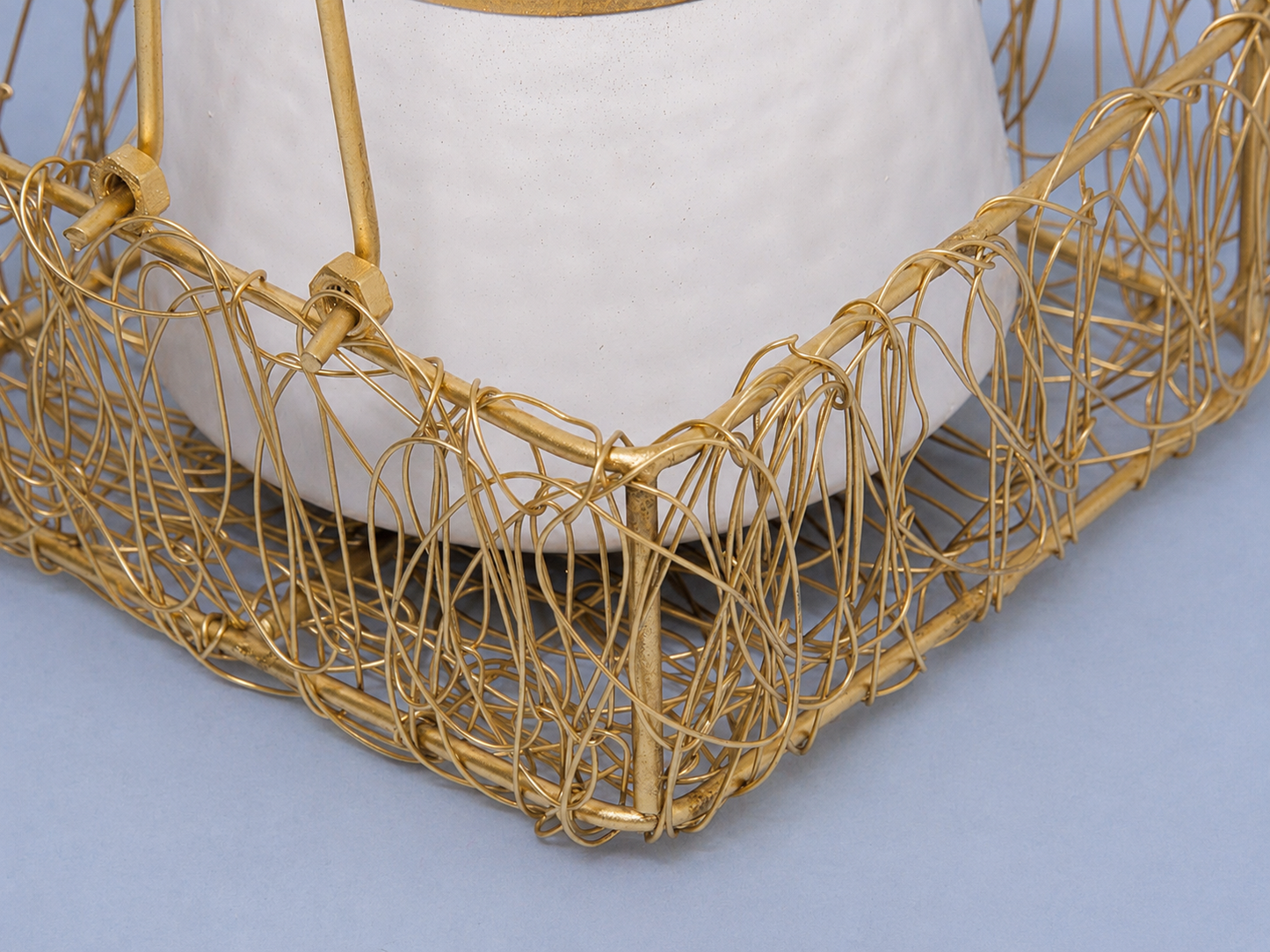 Moradabad Metal Basket Set-Bhaiya-Bhabhi Rakhi Gift Hamper Combo 9