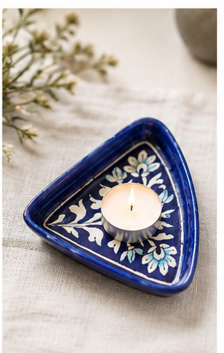 Blue Triangle tray