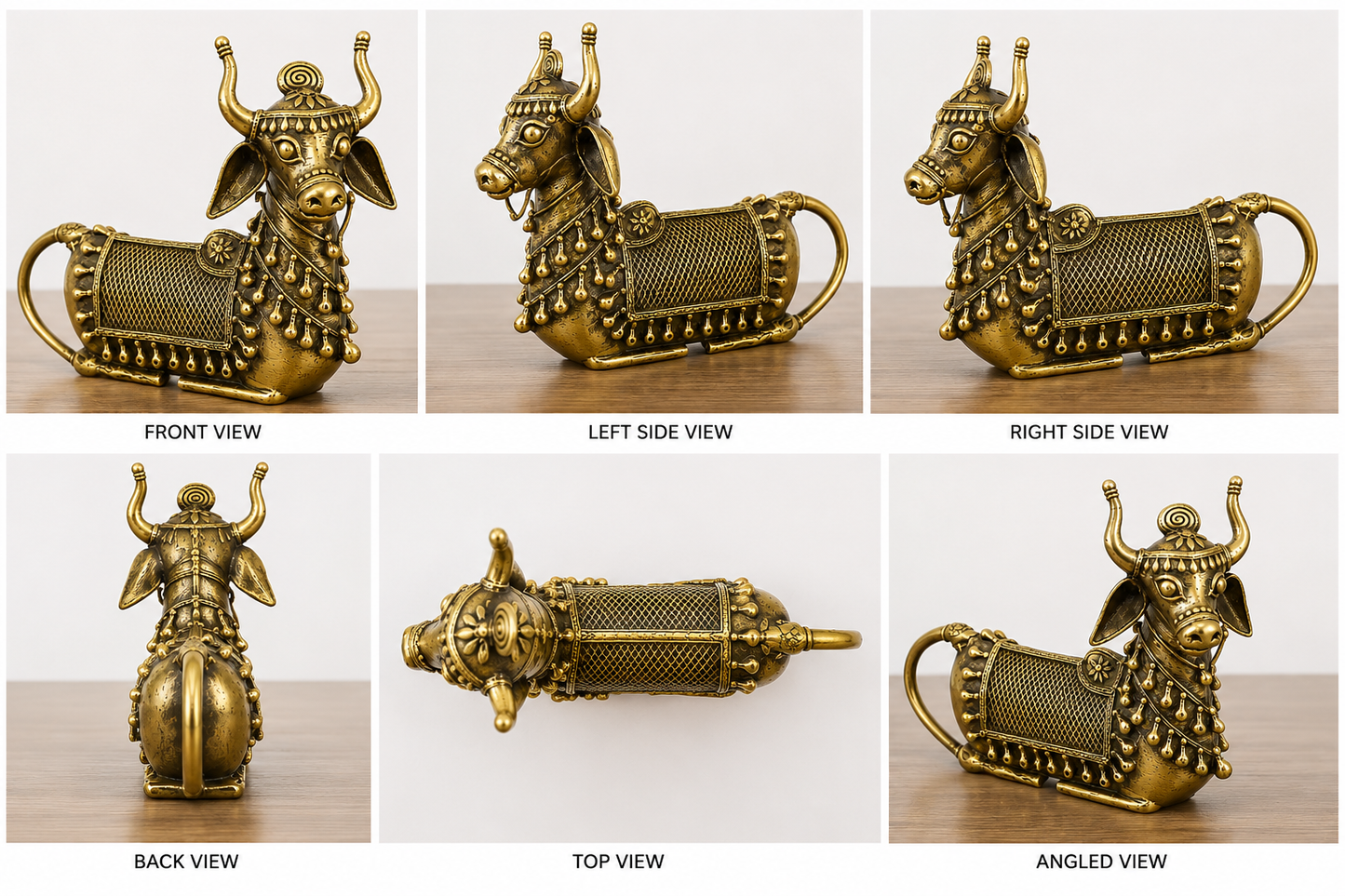 Sitting Nandi Facing Right Side