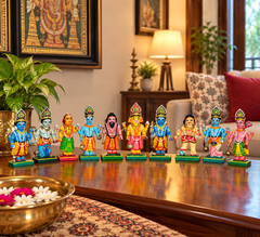 Dashavatar Wooden Set