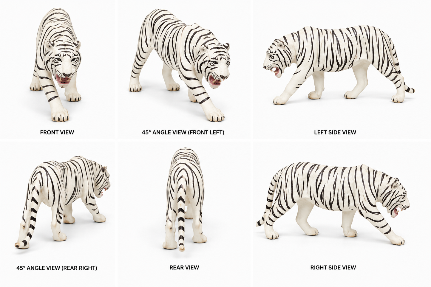 Leather White Tiger