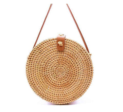 EcoFriendly Cane and Bamboo Handbag