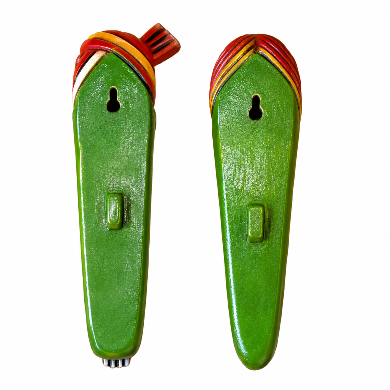 Thirukkanur green Face Wall Hanging