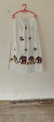 Sohrai Khovar Hand-Painted Gamcha Style 16