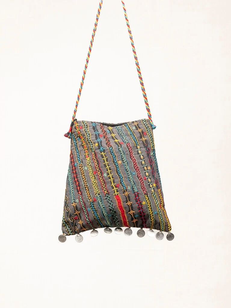Black cotton bag