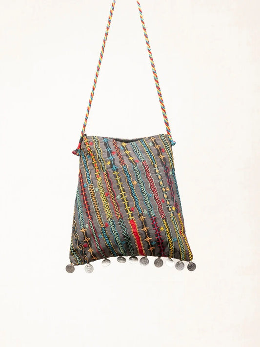 Black cotton bag