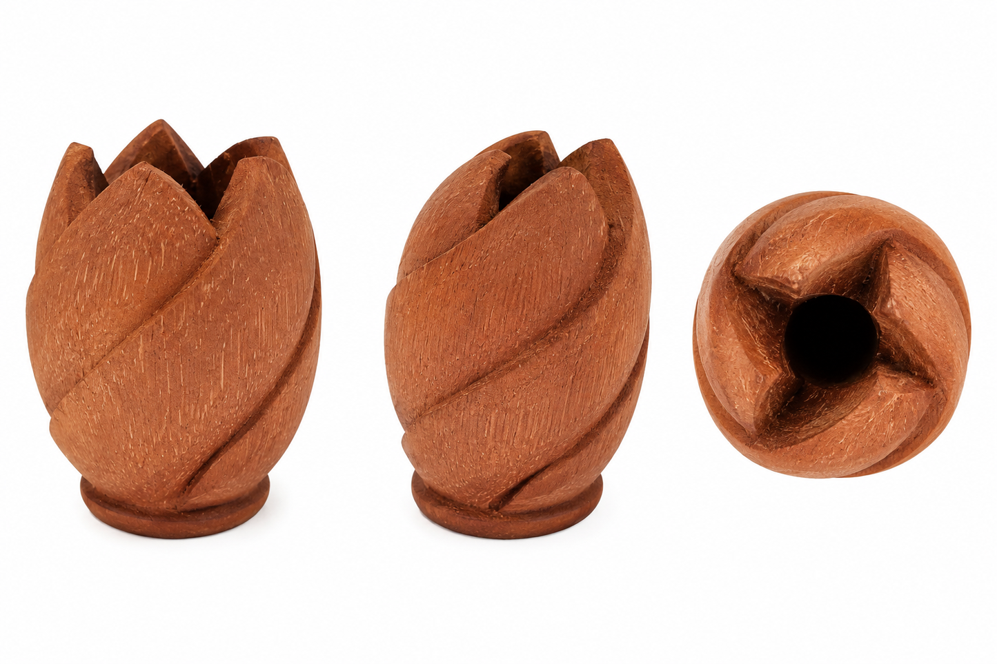 Lotus Table Pot Coconut Shell Craft