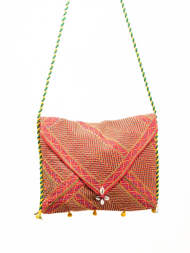 Red cotton bag
