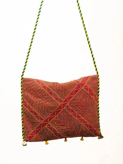 Red cotton bag