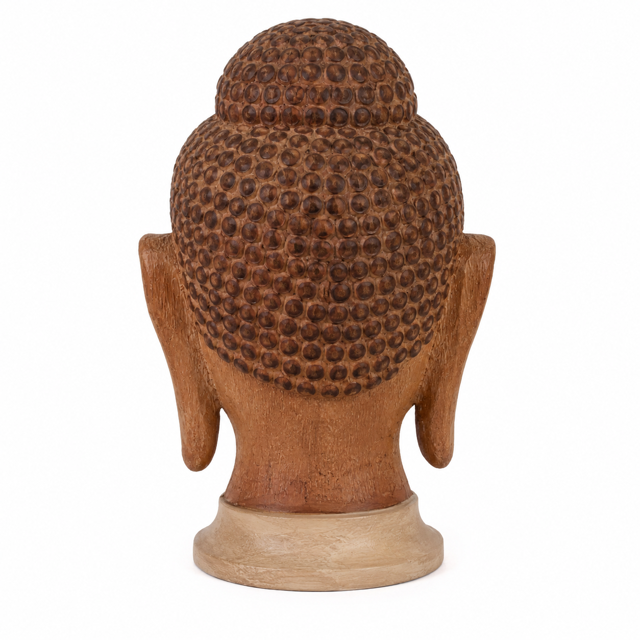 Gautam Buddha Face Craft Of Coconut Shell
