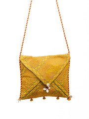 Yellow cotton bag