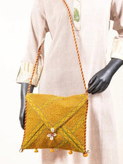 Yellow cotton bag