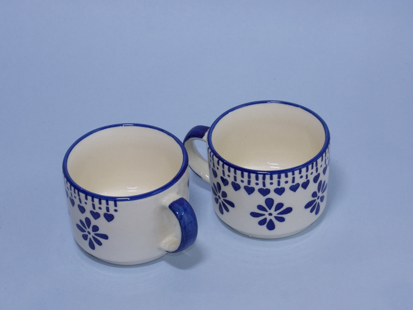 Blue Pottery Tea Kettle Set-Bhaiya-Bhabhi Rakhi Gift Hamper Combo 11