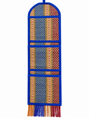 Classic Blue Wall Hanger Madur Kathi