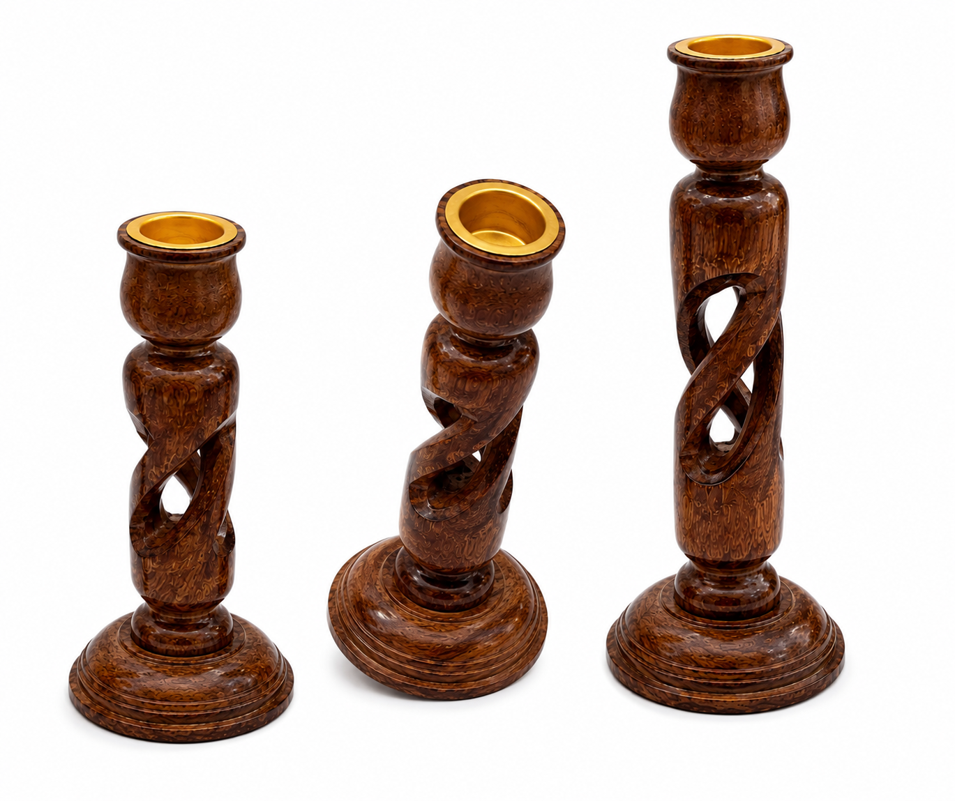 Wooden Candle Holder