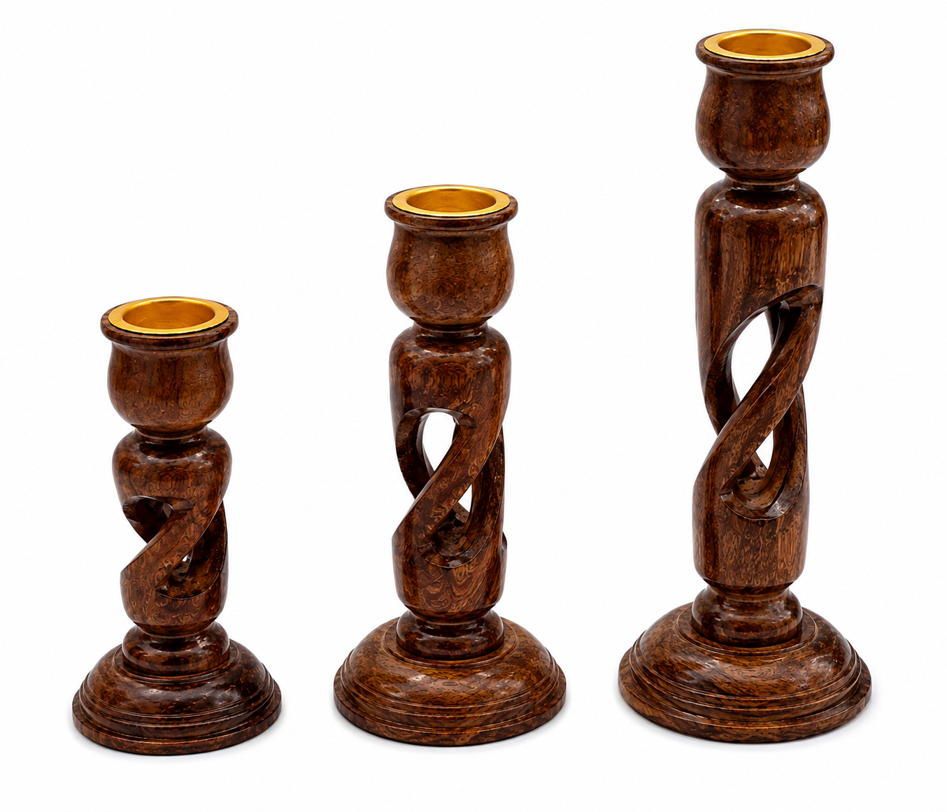 Wooden Candle Holder
