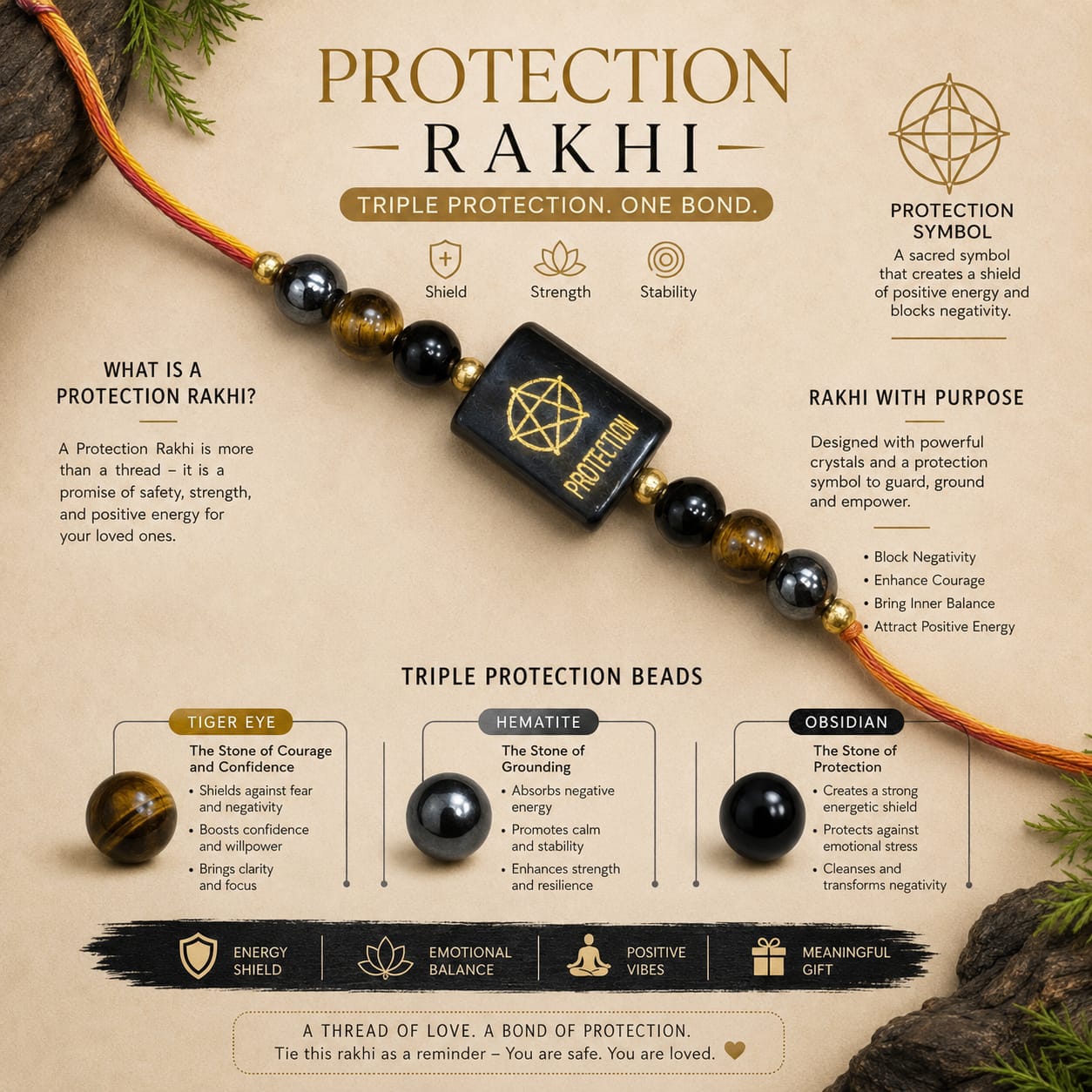 AGATES PROTECTION RAKHI