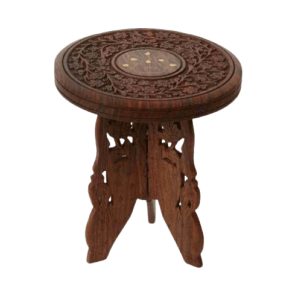 15 Inch Wooden Corner Table