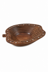 Wooden Apple Shape Fruit Basket