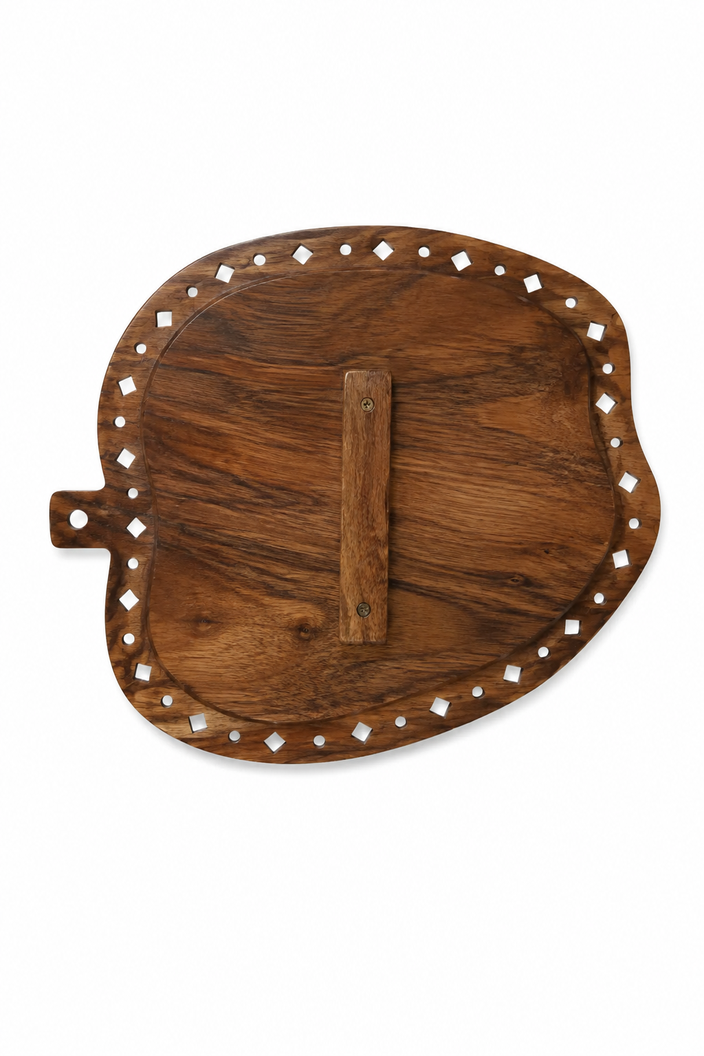 Wooden Apple Shape Fruit Basket