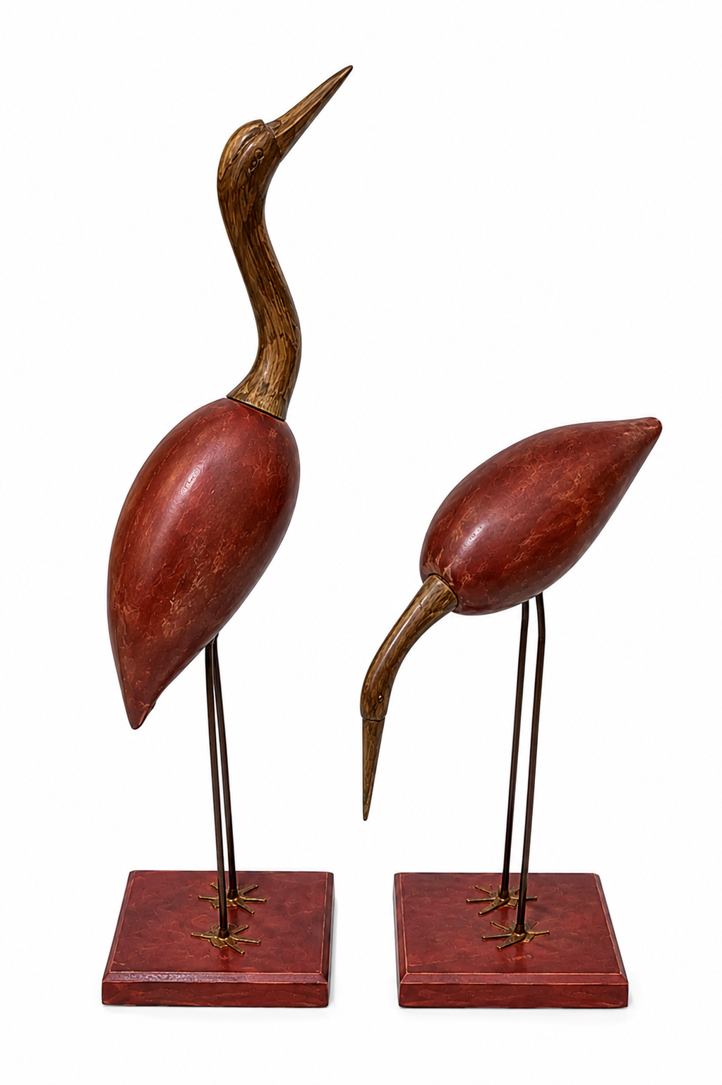 Wooden Swan Show Piece