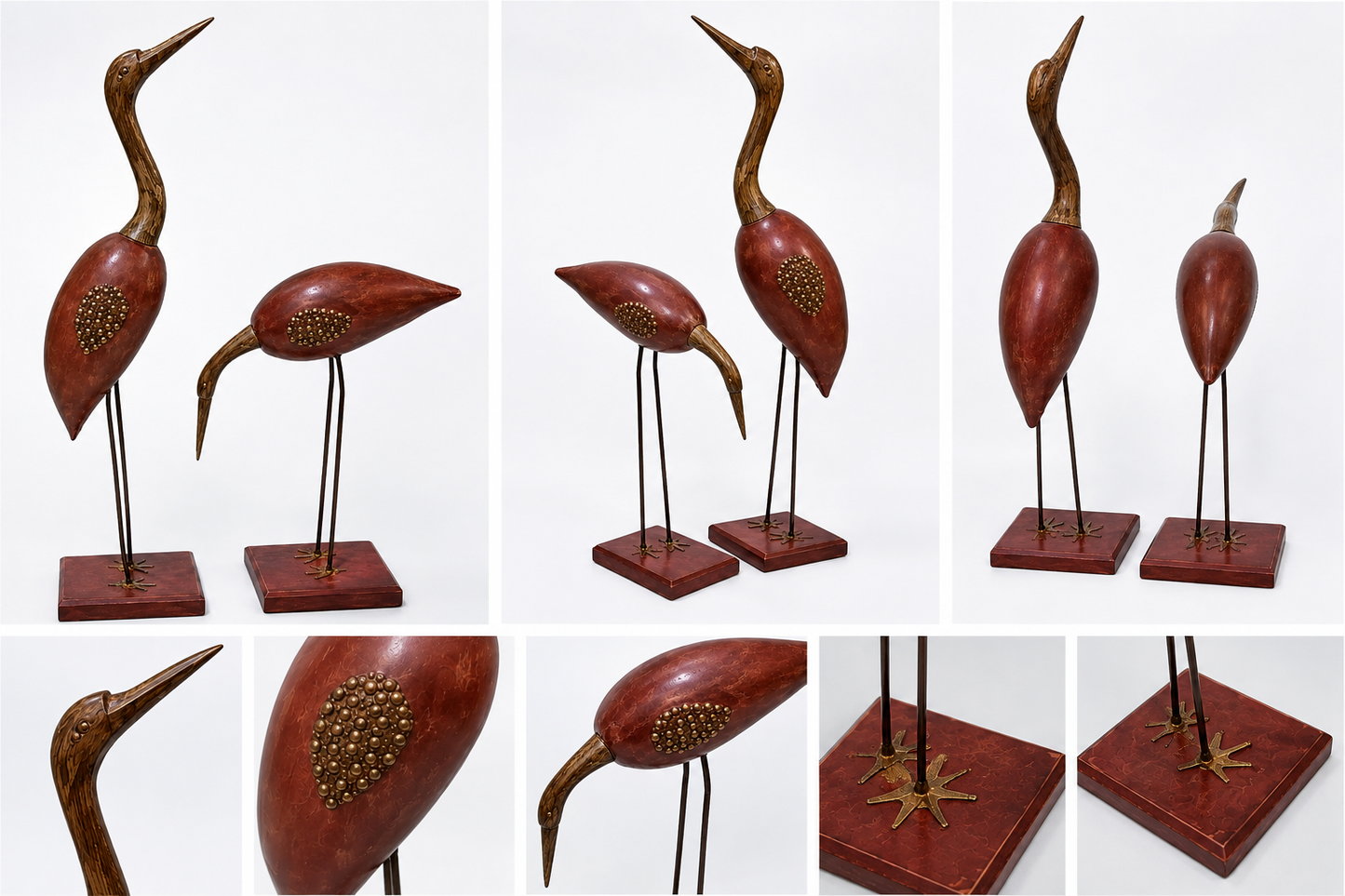 Wooden Swan Show Piece