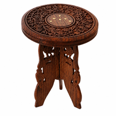 9 Inch Wooden Corner Table