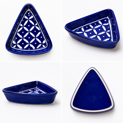 Dark Blue Triangle tray