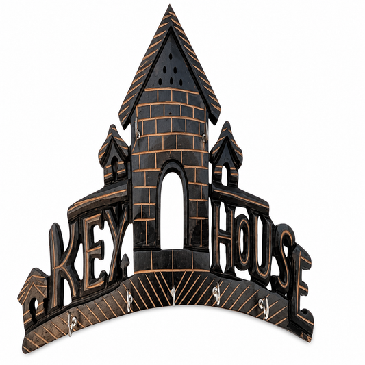 House Shaped Key Chain Holder