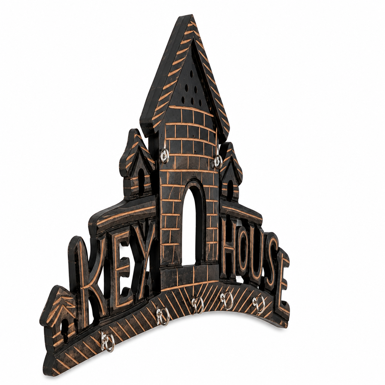 House Shaped Key Chain Holder