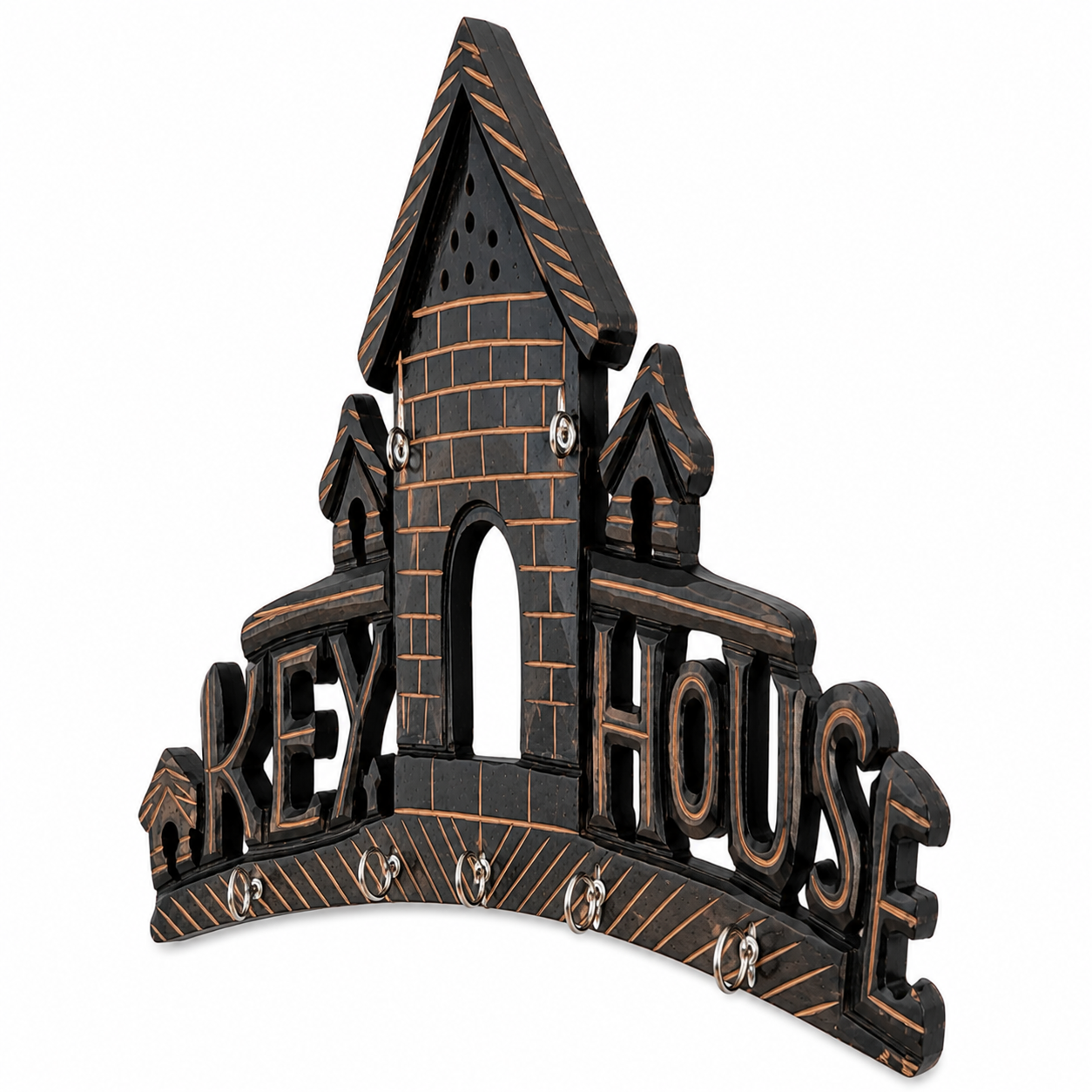 House Shaped Key Chain Holder