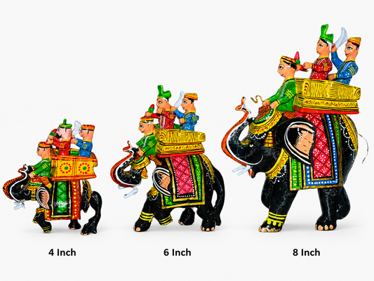 Elephant Ride Wooden Set of 3