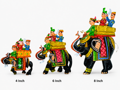 Elephant Ride Wooden Set of 3
