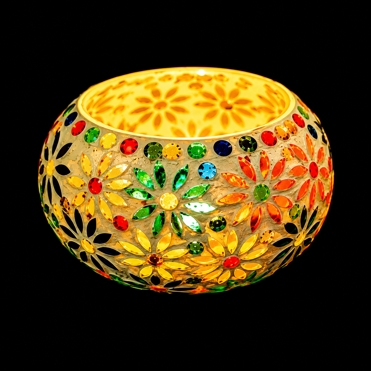Tealight Holder Floral