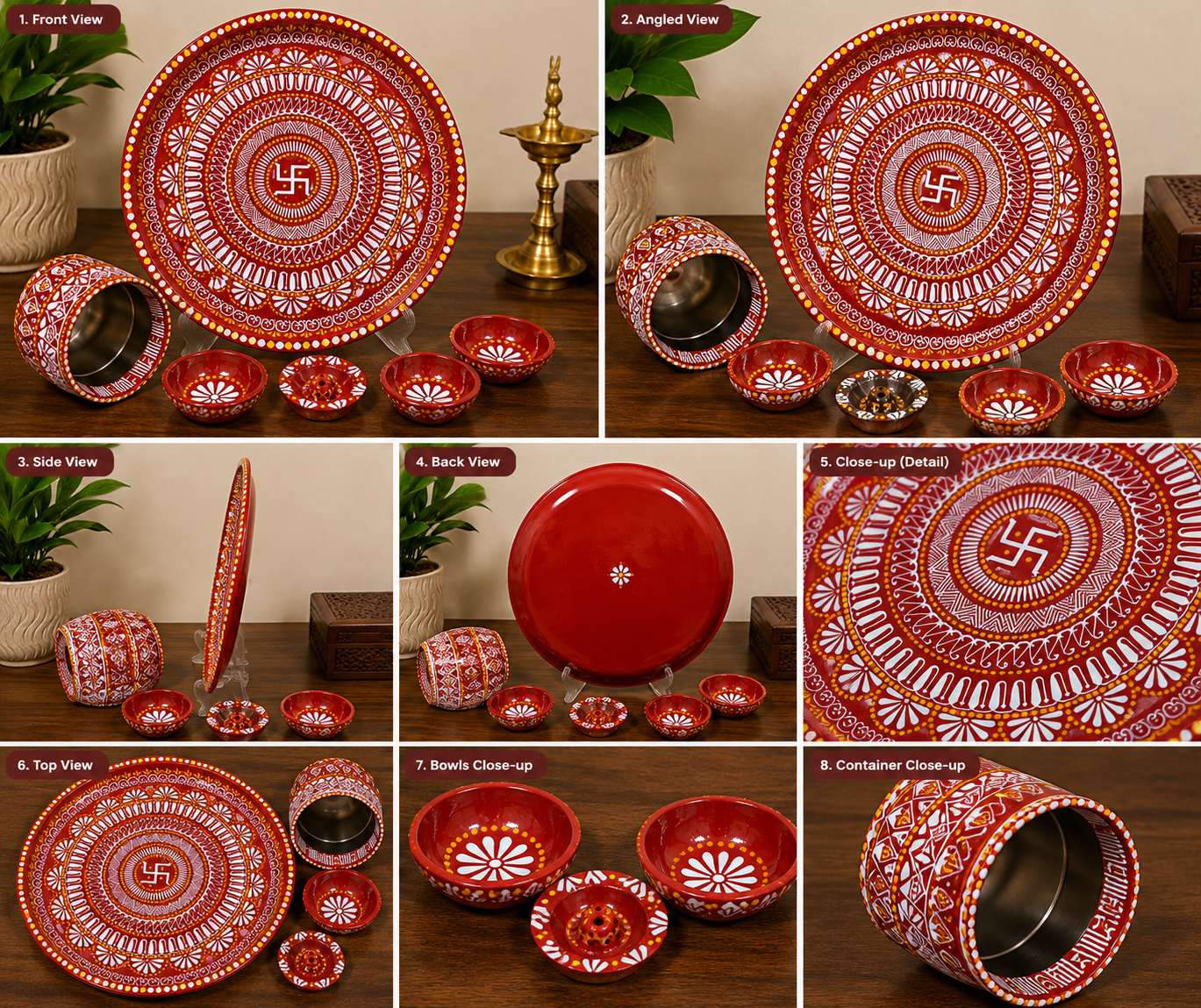 Pooja Thali Set Style 2