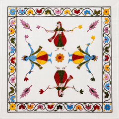 Chamba Rumal Silk Embroidery