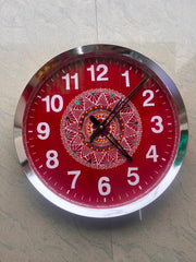 Aipan Art Wall Clock