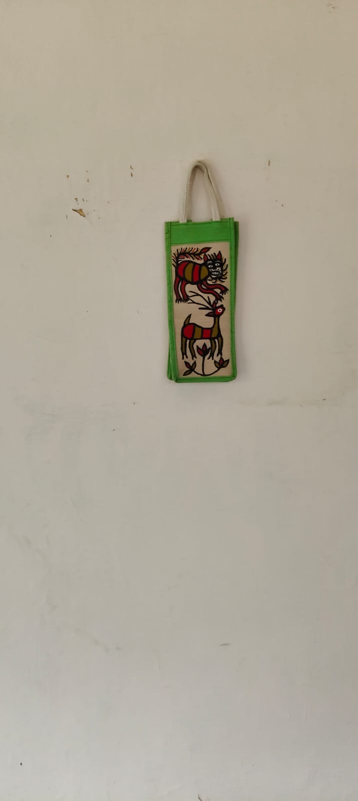 Sohrai Khovar Jute Bottle Bag