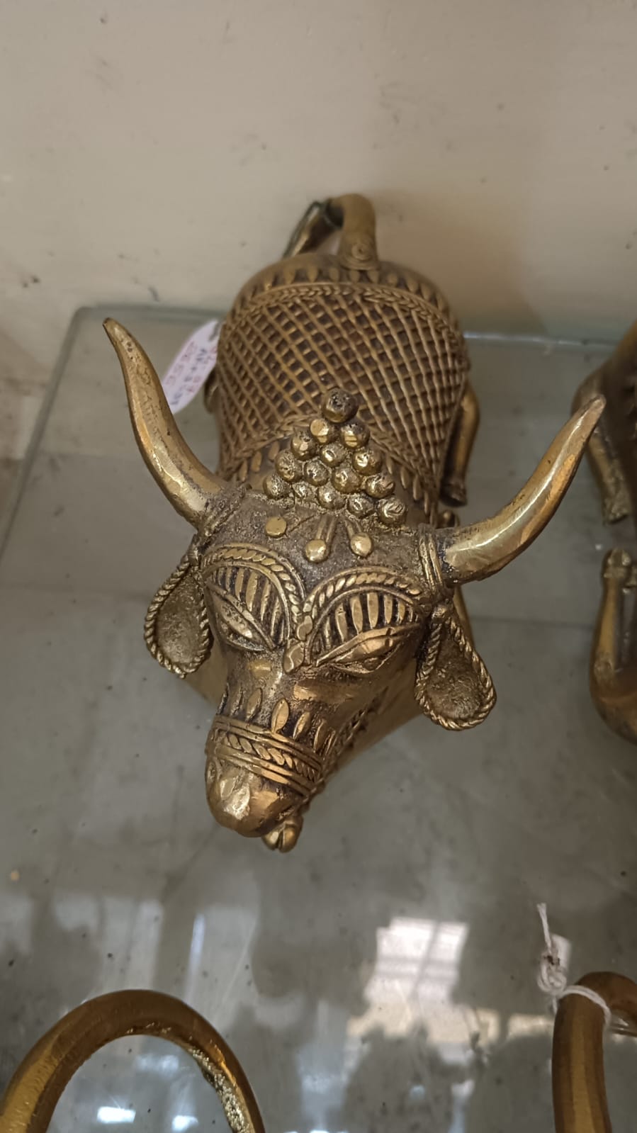 Bastar Dhokra Nandi Seated Metal Craft Style 1