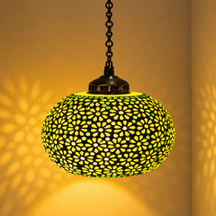Hanging Lamp Floral