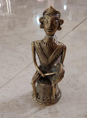Bastar Metal Craft Of Men Sitting